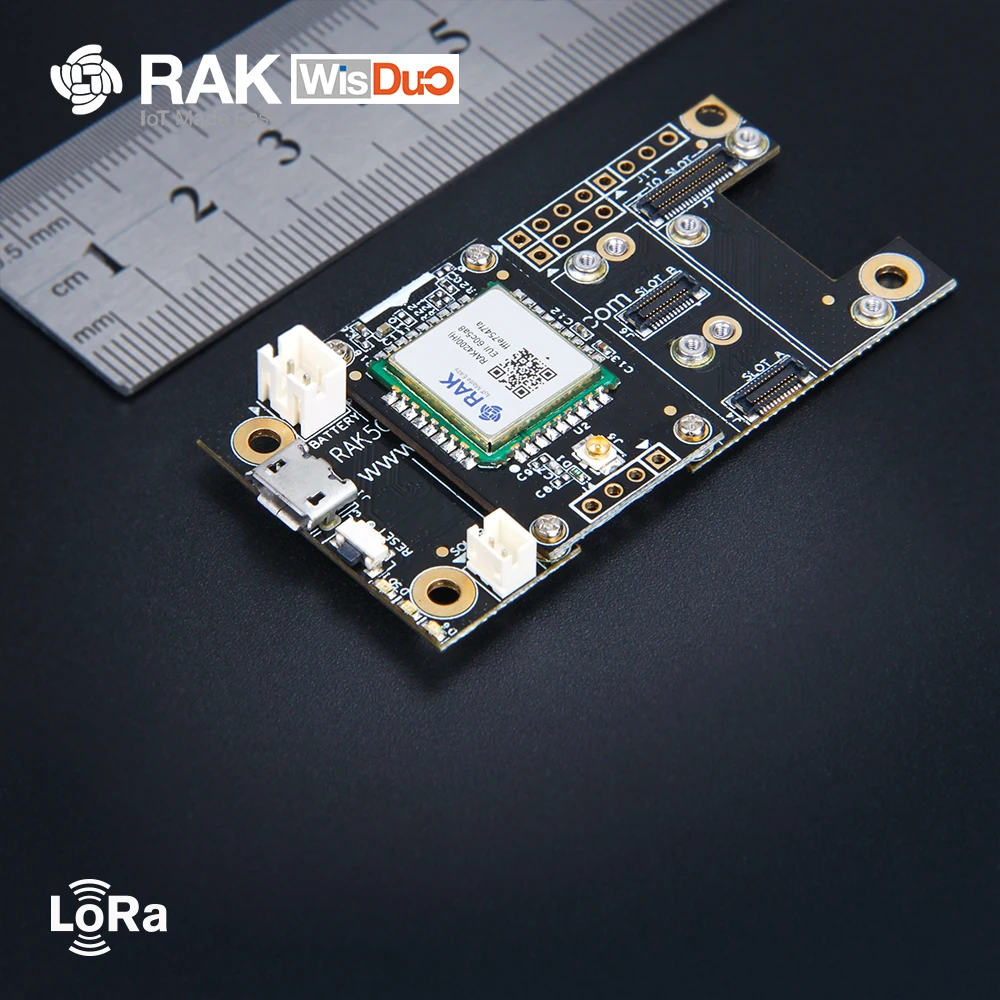 Модуль RAK4260 LoRa основан на ATSAMR34J18B микрочипа. Это объединение 32-разрядный процессор ARM Cortex-M0+ MCU с LoRa приемопередатчик