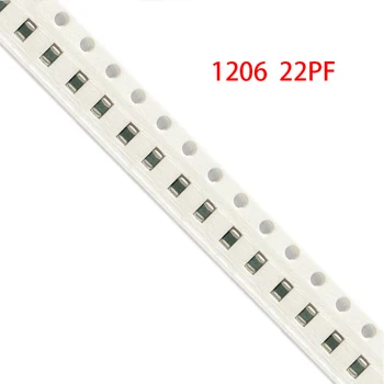 

100pcs 22PF NPO Error 5% 50V 1206 22P smd capacitor