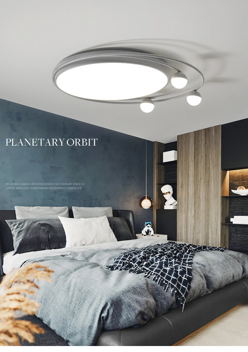 Living room lamps ceiling light modern minimalist surface mounted lamp home atmosphere bedroom warm romantic led ceiling lamp