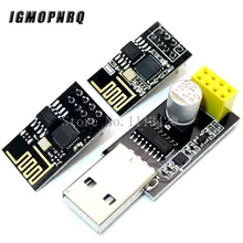 ESP01 программатор адаптер UART GPIO0 ESP-01 адаптер ESP8266 CH340G USB к ESP8266 Серийный беспроводной Wifi доска разработки модуль
