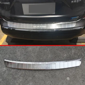 

For Nissan MURANO 2015 2016 2017 Stainless Steel Rear Bumper Protection Outside Trunk Sill Decorative Plate Pedal