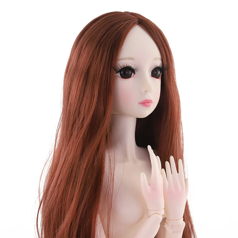 60 см Bjd кукла 1/3 22 подвижное соединение Макияж Длинные волосы женская голова