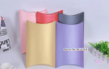 

27*21*5.5cm Pillow shape Silk scarves gift box. Candy biscuit box,Party Wedding Favors giveaway Gift Boxes