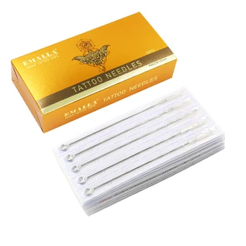 

50Pcs 3RM,5RM,7RM,9RM Size Tattoo Needles Assorted Sterilized Tattoo Needles For Tattoo Machines Grip Body Arts EMALLA