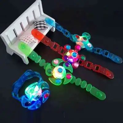 Вечерние игрушки светящийся браслет детская игрушка динамические часы с гироскопом кольцо светодиодный светильник игрушка sabсветильник saber bola voladora