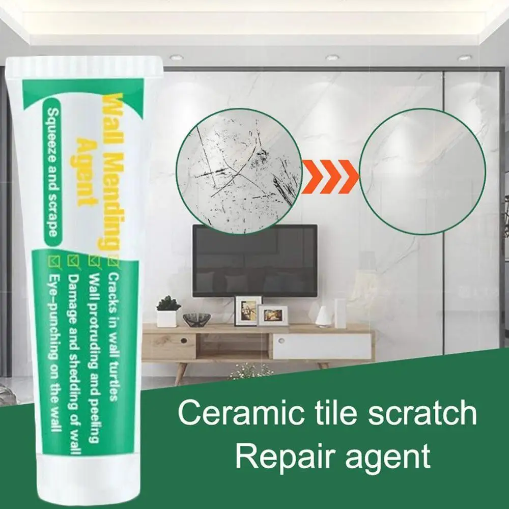 

Dropshipping 1p 20ml Valid Moldproof Wall Patch Wall Repair Agent Cream Wall Crack Nail Repair Quick Dry Patch Restore Original