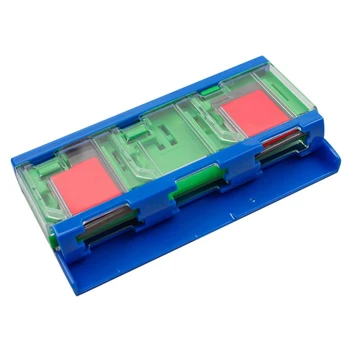 

Mini Portable 6 Slots Push Game Cards Case Gaming Hard Shell Storage Box for NS Switch Lite Accessories