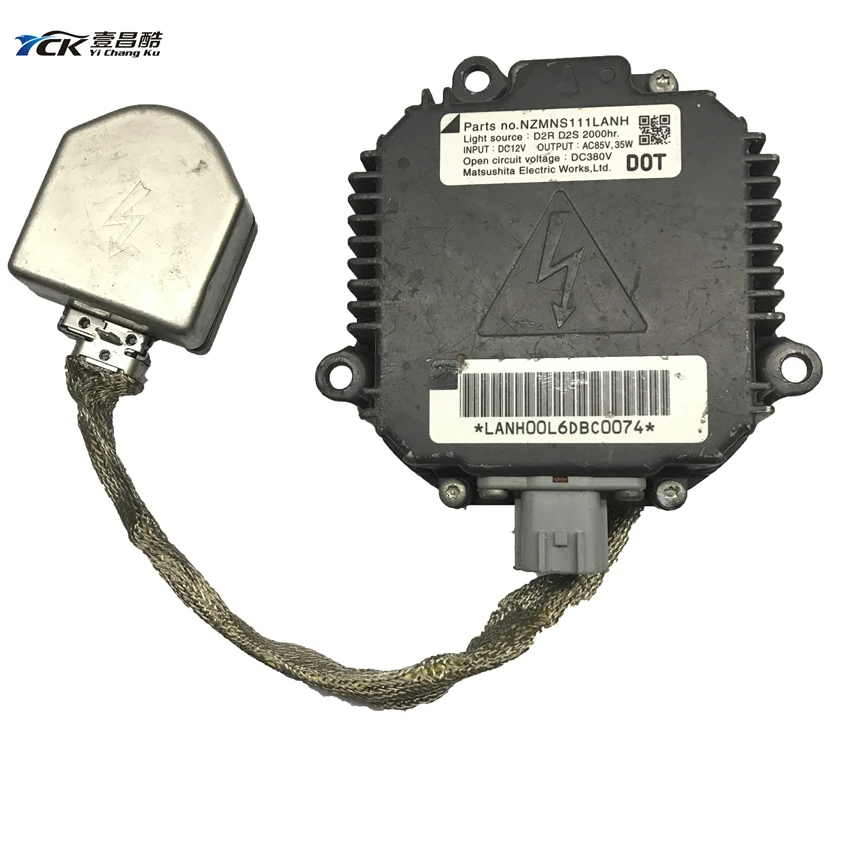 1х YCK NZMS111LANH HID ксеноновая фара D2S D2R балластный модуль используется аксессуары для автомобиля DC12V AC85V 35W