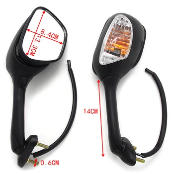 

Motorcycle Rearview Mirrors Side Mirror for Suzuki 56500-41G21 56600-41G21 56500-41G20 56600-41G20 GSXR600 GSXR750 GSXR1000