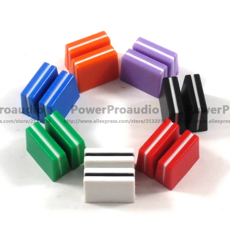 14pCS REPLACEMENT FOR PIONEER FADER CROSSFADER KNOB DJM800 DJM700 DAC2371