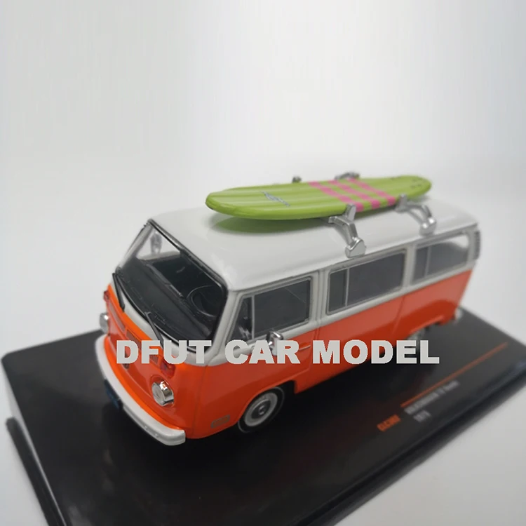 1:43 сплав VW T2 автобус 1975 игрушка модель гоночной машины детских автомобилей авторизованный игрушки для детей