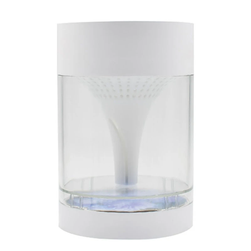 

450ML USB Air Humidifier Clean Cool Mist Ultrasonic Humidifiers Home Essential Aroma Diffuser with Colorful Night Lights