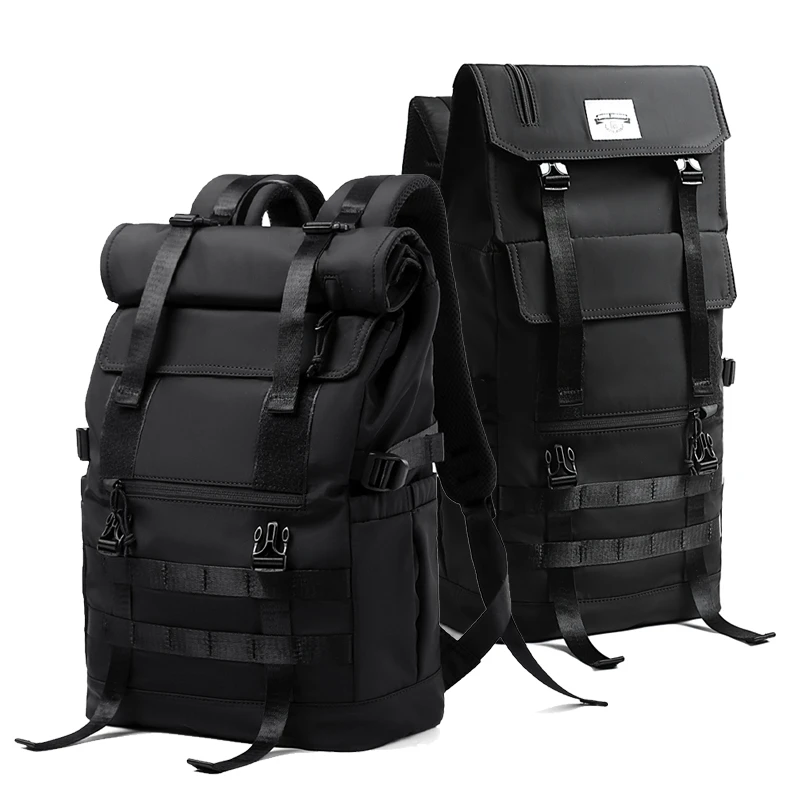 risk Props Shah 3 in 1 Convertible Styles Waterproof Large Capacity Travel Backpack Men  Women Roll Top 17 Laptop Backpack Teen Male School Bag|Backpacks| -  AliExpress