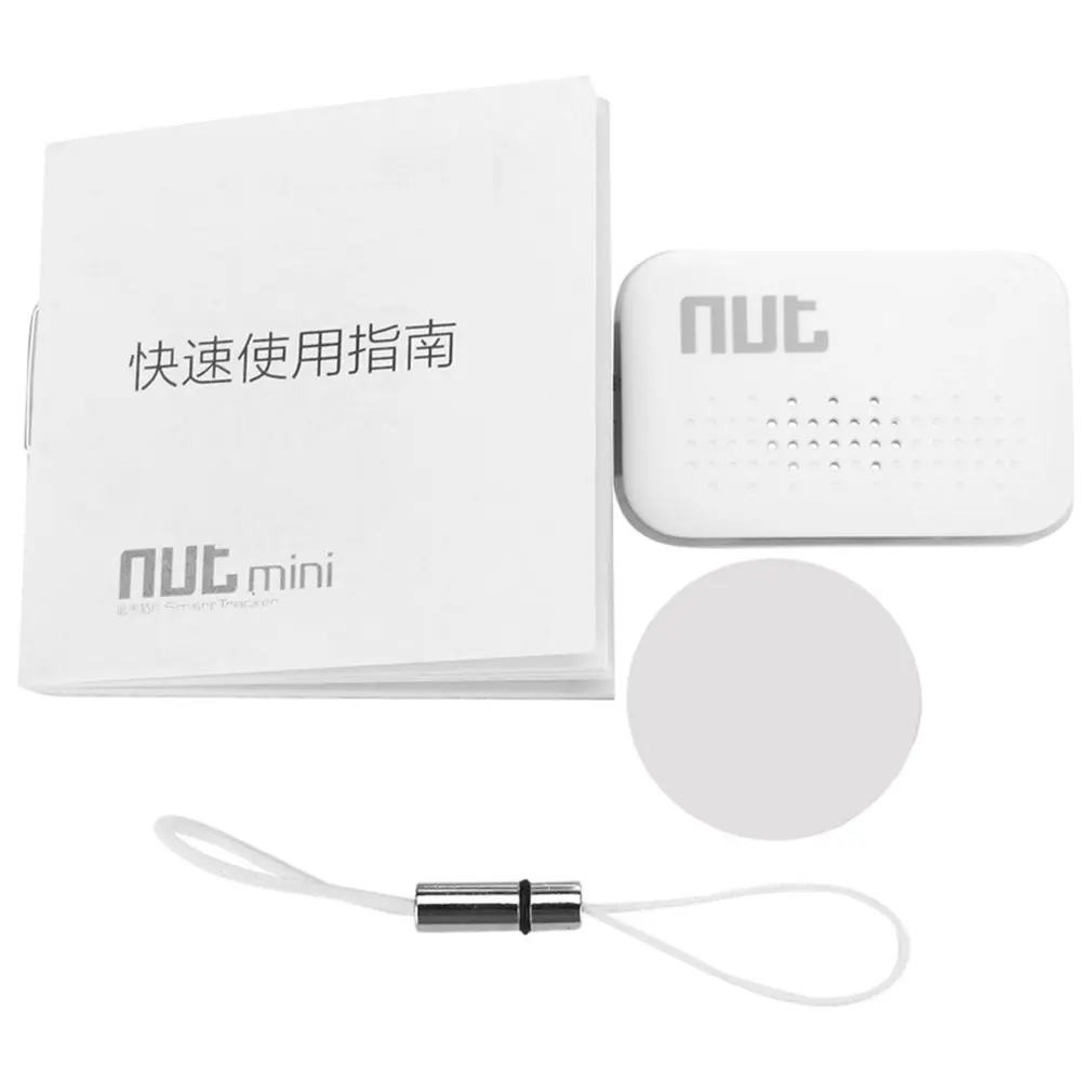 Белый Для NUT Mini F6 смарт-тег Bluetooth плитка трекер ключ искатель локатор анти-потеря обнаружения сигнализация для защиты безопасности - Цвет: Белый