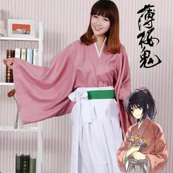 Японское кимоно костюм женский аниме игрушка Магический Жезл костюмы восточные традиционные кимоно Женский юката одежда DQL1872