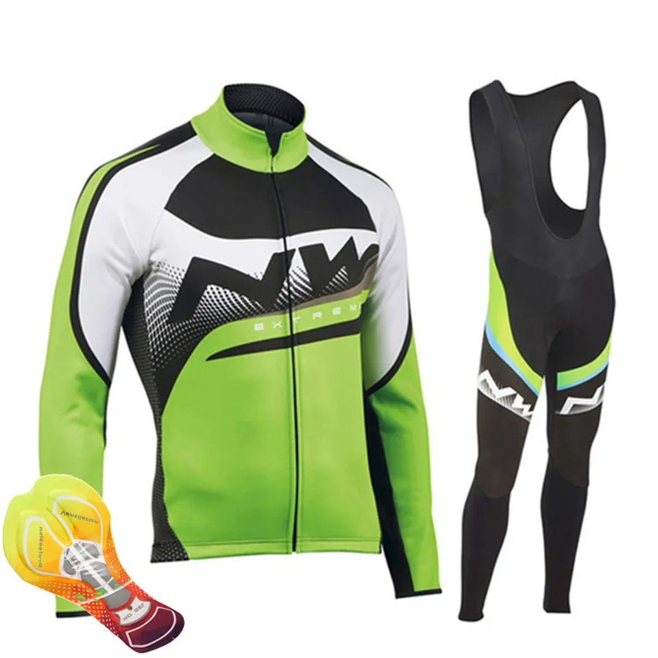 NW костюм Велоспорт Джерси мужские про команды одежда с длинными рукавами горный велосипед для велосипедного спорта Одежда для велоспорта ropa hombre