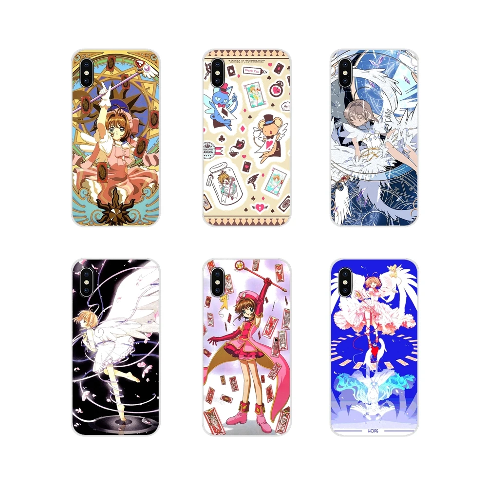 

Sakura Card Captor Card Captor For Xiaomi Mi4 Mi5 Mi5S Mi6 Mi A1 A2 5X 6X 8 9 Lite SE Pro Mi Max Mix 2 3 2S Phone Case Protector