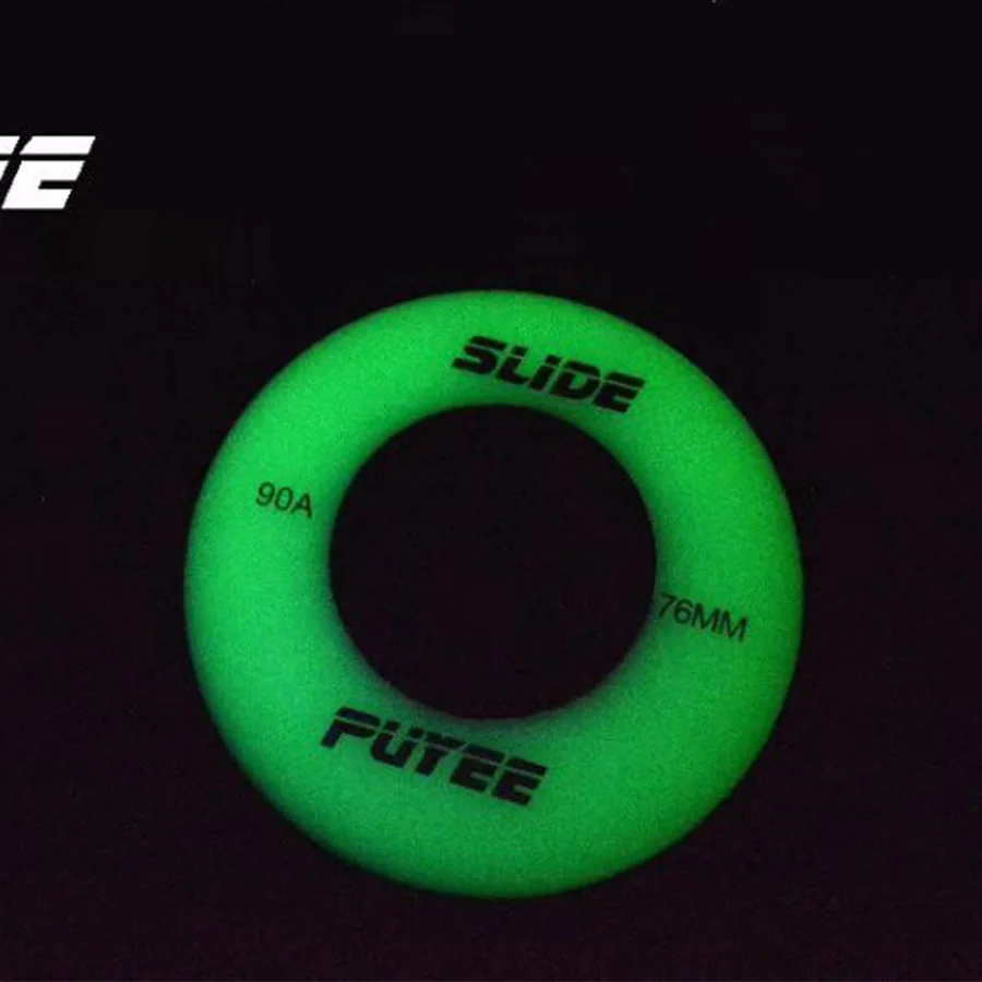 SEBA Puyee скольжения, подшипники для роликовых Инлайн коньков колеса флуоресценции 90A для раздвижные роликовые коньки колеса 72 76 80 мм 8 шт./компл. световой Patines шины