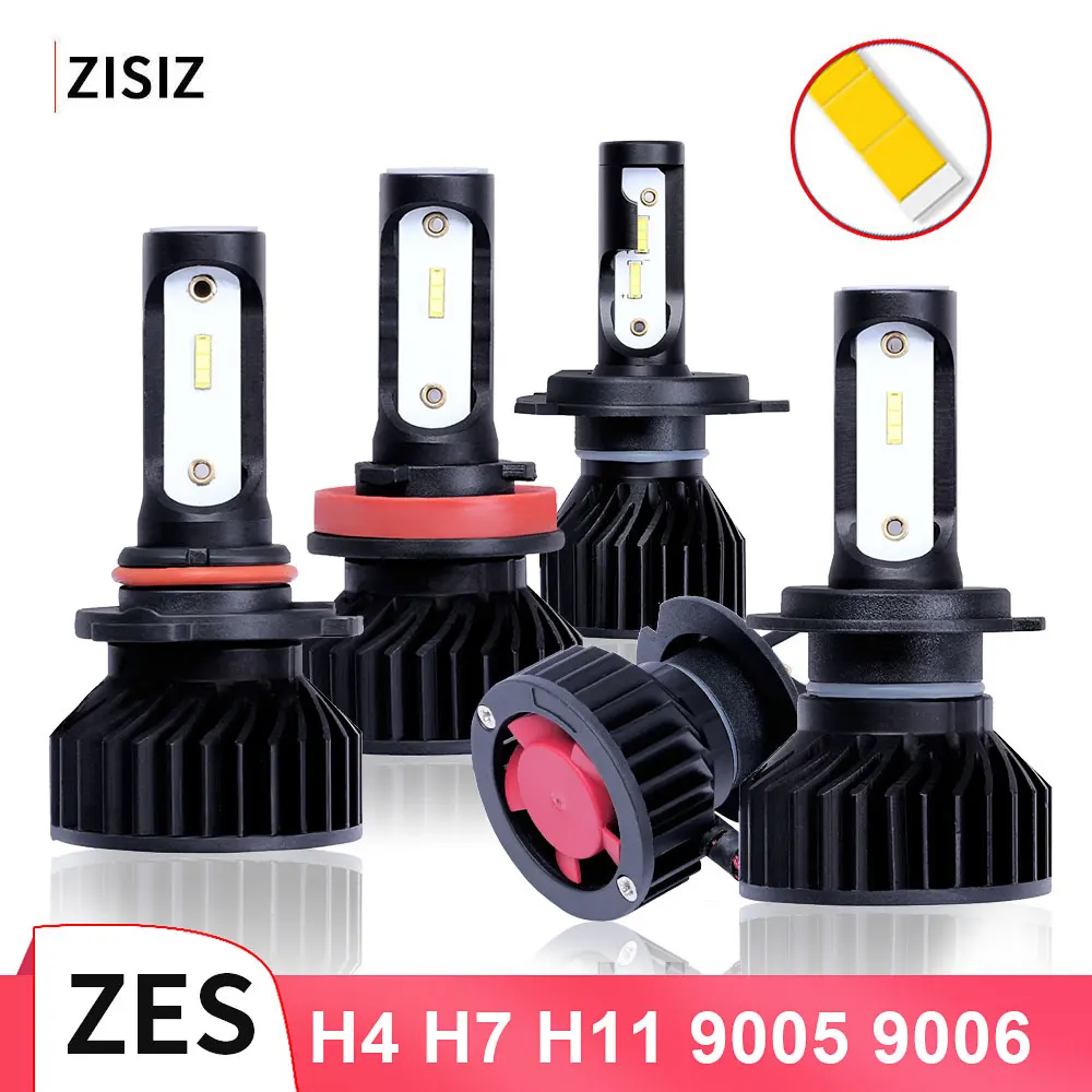 Hot Sale Mini H4 LED H7 H11 H8 H9 9005 9006 COB Chip Bulb Canbus Car Headlight 50W 8000LM 6000K 24V Led Fog Lamp 12V automotivo |