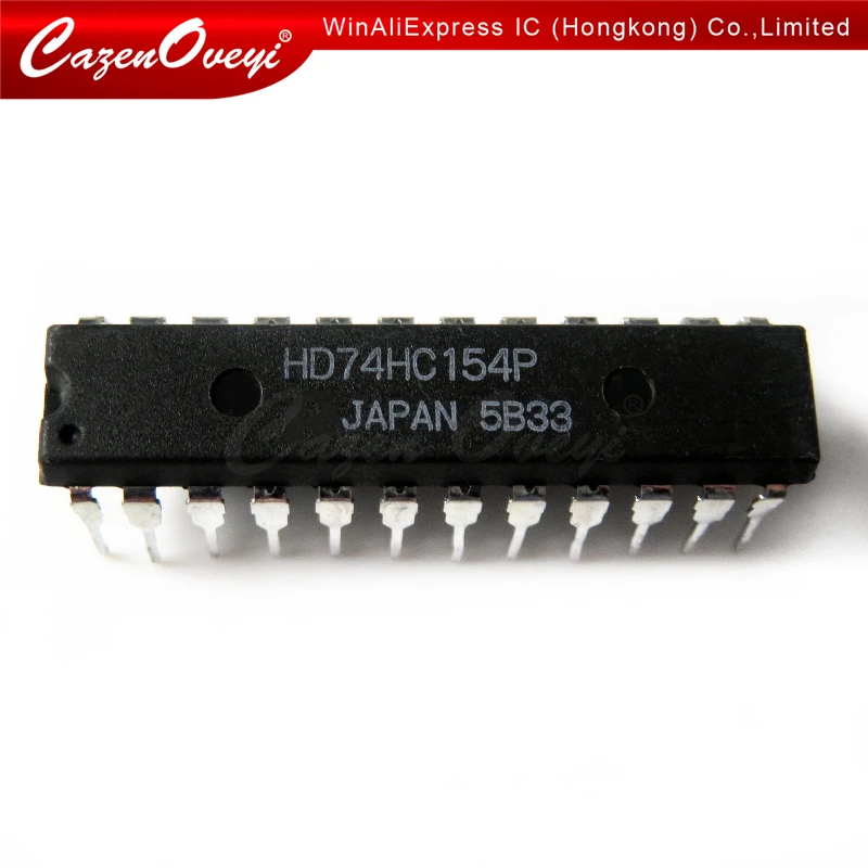 5 шт./лот CD74HC154EN SN74HC154N DIP24 CD74HC154 74HC154 MM74HC154N DIP-24 в наличии | Электронные компоненты и