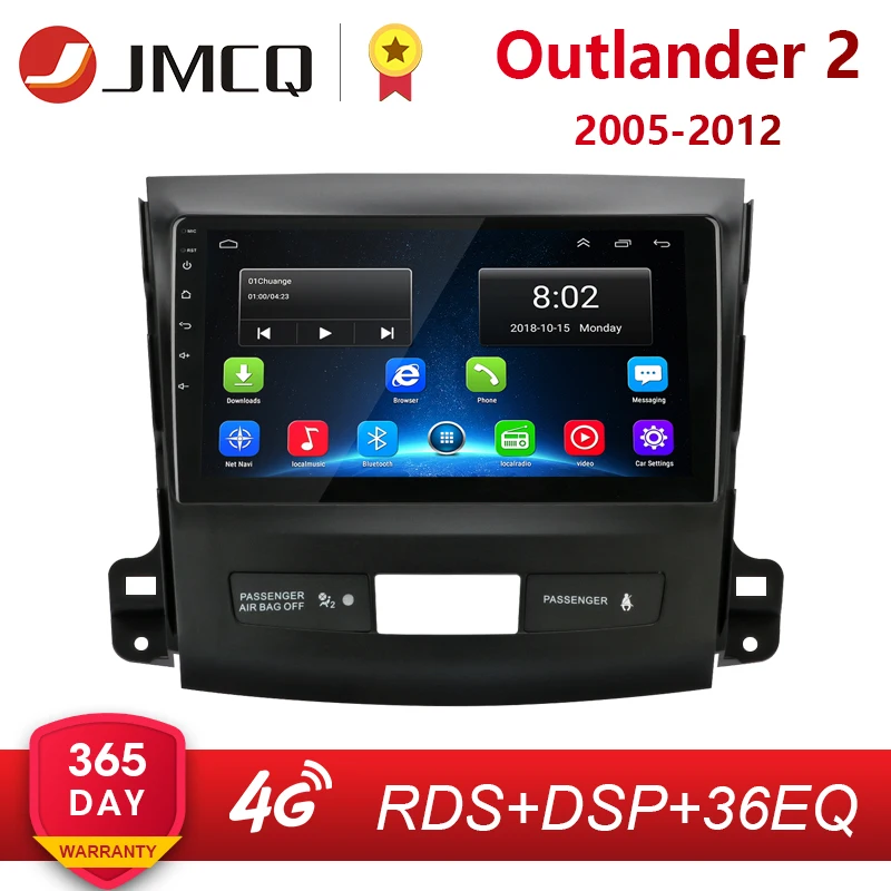  Android 2G+32G 4G Car Dvd Radio Video Audio Player Navigation GPS for Mitsubishi Outlander Xl 2 CW0