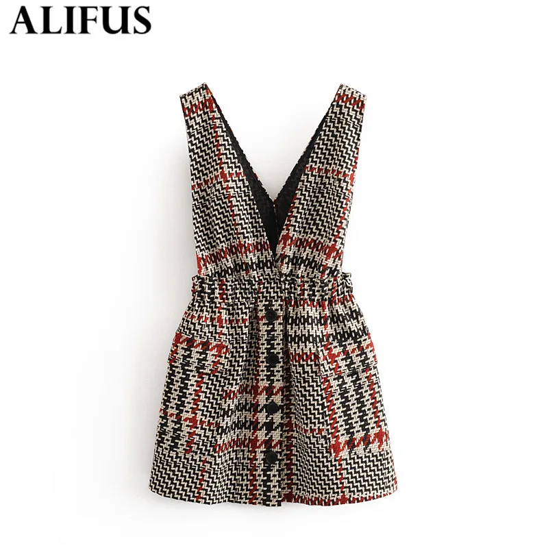 

Fashion Za Women's dress 2019 British Style Gilding knitting Sleeveless V-Neck Casual Mini Dresses Female Ladies Vestidos