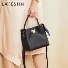 LA FESTIN, новая модная сумка-мешок, роскошные сумки, женские сумки, дизайнерская простая сумка на плечо, Большая вместительная сумка-мессенджер