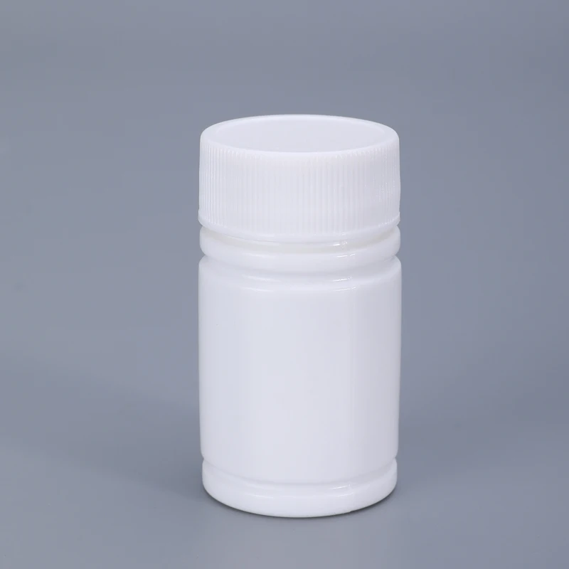Refillable Bottles Medicine Storage Container 100Pcs 20ML Small Round Bottle With Screw Cap Medicine Pill Capsule Tablet Storage Container Vitamin Refillable Bottles