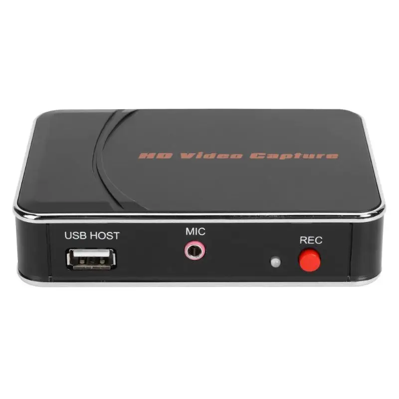 

1080P 30fps HDMI Game Recorder Capture Card HD Video Capture Box Grabber Free Drive One-click Record with a Power Adapter