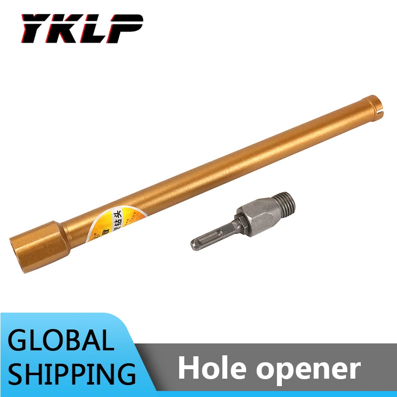 27/32/36/40/51/56/63 / 76mm wet diamond core drill bit with connecting rod M22 round square shank for marble concrete | Инструменты