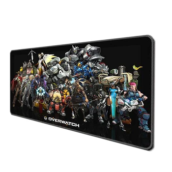 

Gamer Gaming New Mousepad Fasion Print Soft Mat Pad For Overwatch Large Home Desk Mat Non-slip Slim Gaming Mousepads Carpets