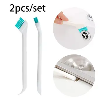 

2 Pieces / Set Of Clean Narrow Brush Portable Long Handle Brush Clothing Baby Milk Bottle Gap Cleaning Brush Home Kitchen Tools
