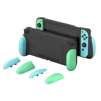 

switch accessories gaming accessories New Game Console Case Cover With 3 Mode Handle Grip Case Replacement For Game Accessories