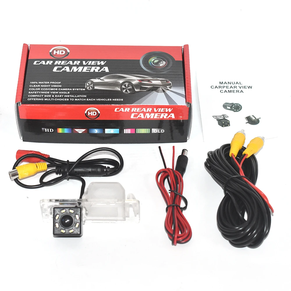 ZJCGO HD CCD Автомобильная камера заднего вида для парковки ночного видения Водонепроницаемая камера для GMC Acadia Terrain 2010