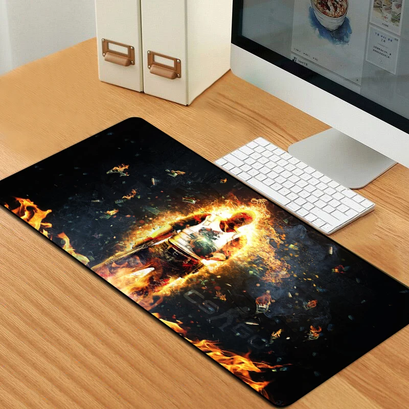 80x30 см игровой коврик для мыши с запирающимся краем геймер XL большой игровой резиновый коврик для мыши CS GO коврик для клавиатуры CSGO для счетчика удара