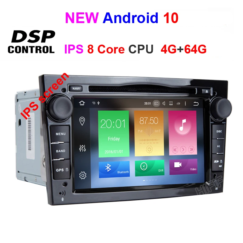 DSP Автомобильный мультимедийный плеер gps Android 10 2 Din DVD Automotivo для OPEL/ASTRA/Zafira/Combo/Corsa/Antara/Vivaro радио FM DSP DVR - Цвет: Octa Core 4G 64G DSP