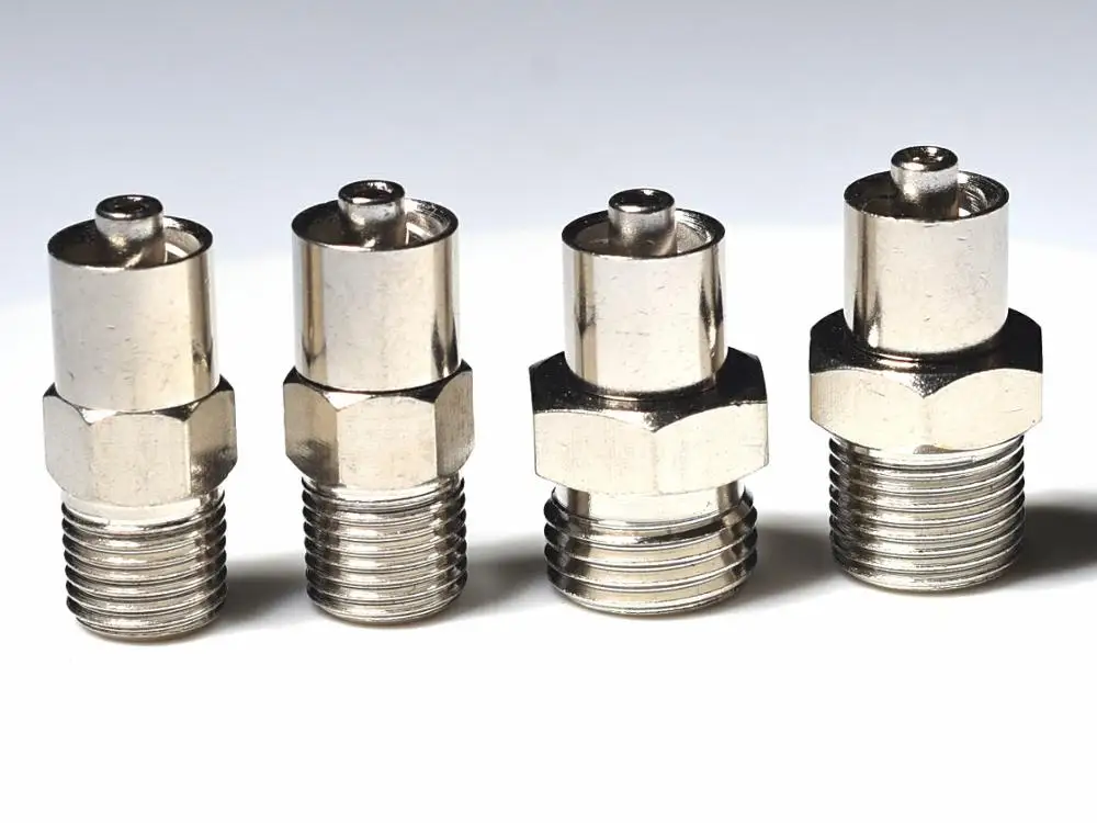 G1/8, G1/4, M10* 1, M12* 1 опционально для автоматического распределительного клапана запирающая головка luer замок адаптер Винт Конец 5 шт./PK