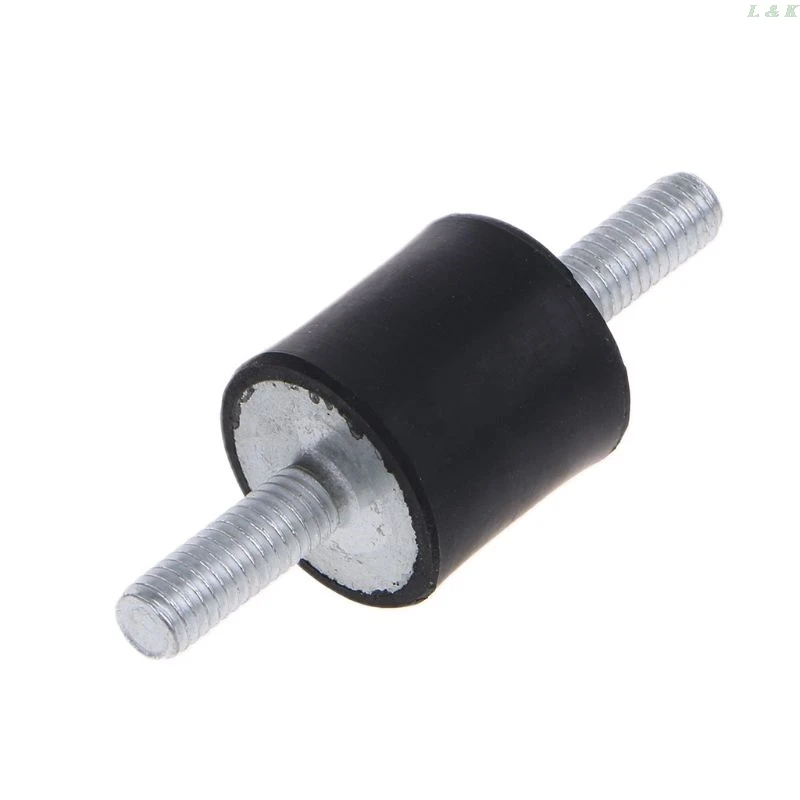 

M5/M6/M8 Rubber Mount Double Male Thread Absorber Anti Vibration Silentblock Boat Car Bobbin Shock Absorber Tools