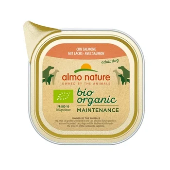 

Almo nature Pate for dogs bio menu with salmon daily menu bio-pate salmon 0,3 kg x 12 piece lot