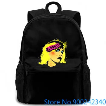 

Blondie Punk Debbie Harry Official Mens s Unique women men backpack laptop travel school adult student