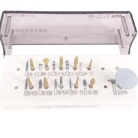1Set Dental preparation burs kit for Porcelain veneer FG bur 11pcs/set FG0811D New Arrive！！！ 2