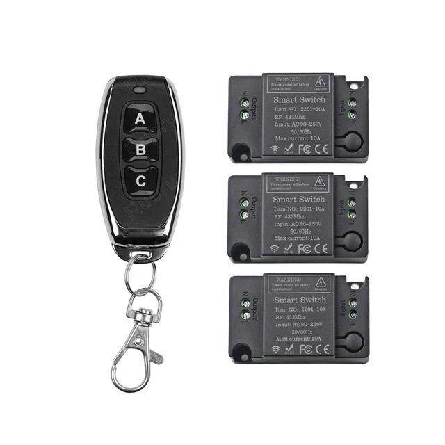 1 RC and 3 Receiver-350852