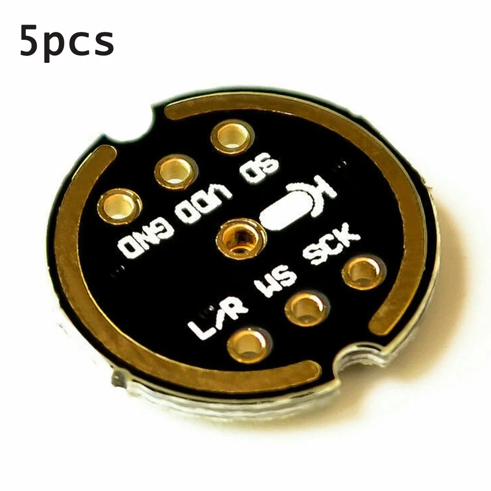 5 шт. INMP441 1,8-3,3 В всенаправленный микрофонный модуль интерфейс MEMS Mic ies