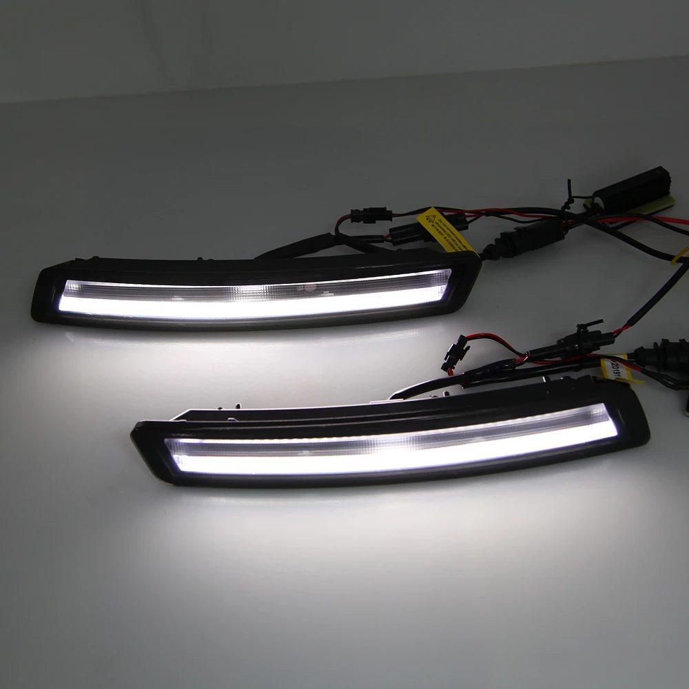 EOsuns led drl Дневной ходовой светильник для Volkswagen Beetle 2006-2010 с желтыми поворотниками
