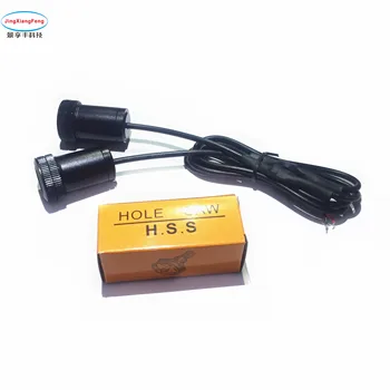 

JingXiangFeng 2PCs LED For GAZ Car door welcome light Logo Light courtesy led car laser projector Logo For Lada car styling