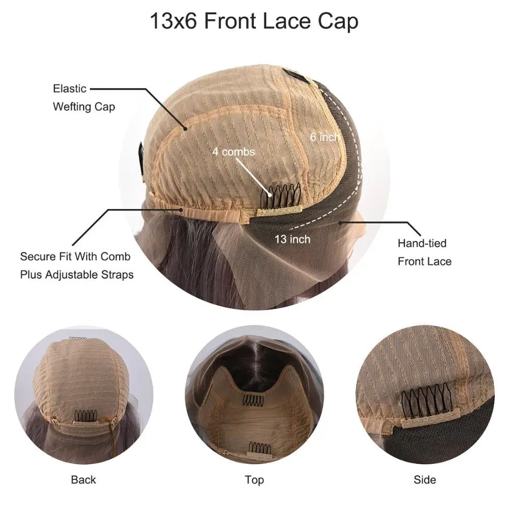 MW Short Bob Lace Front Human Hair Wigs Brazilian Straight Bob Silver Color Lace Front Wigs Pre Plucked For Women