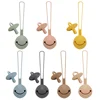 Safe Silicone Easy to CleanSoother Dishwasher Container Box Handy Pacifier Pocket Solid Travel Storage Pacifier Holder 1