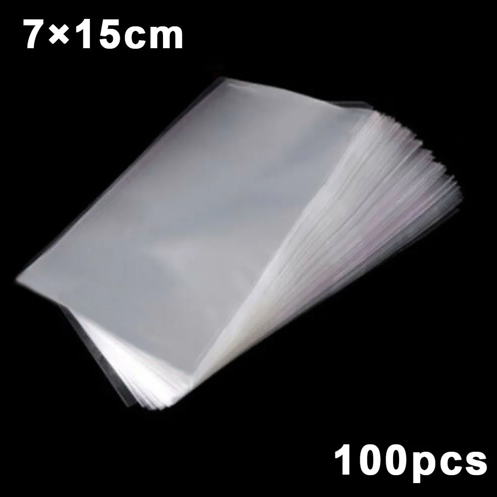 400x Set Banknote Bills Storage Bags Cover Paper Money Protector Sleeves Holder