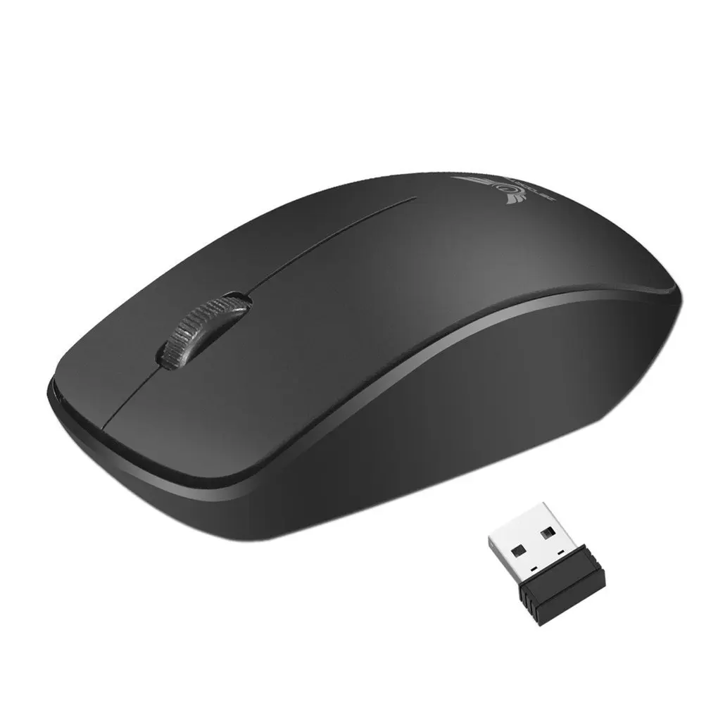 Беспроводная Бесшумная USB оптическая эргономичная игровая мышь 2 4 ГГц технология