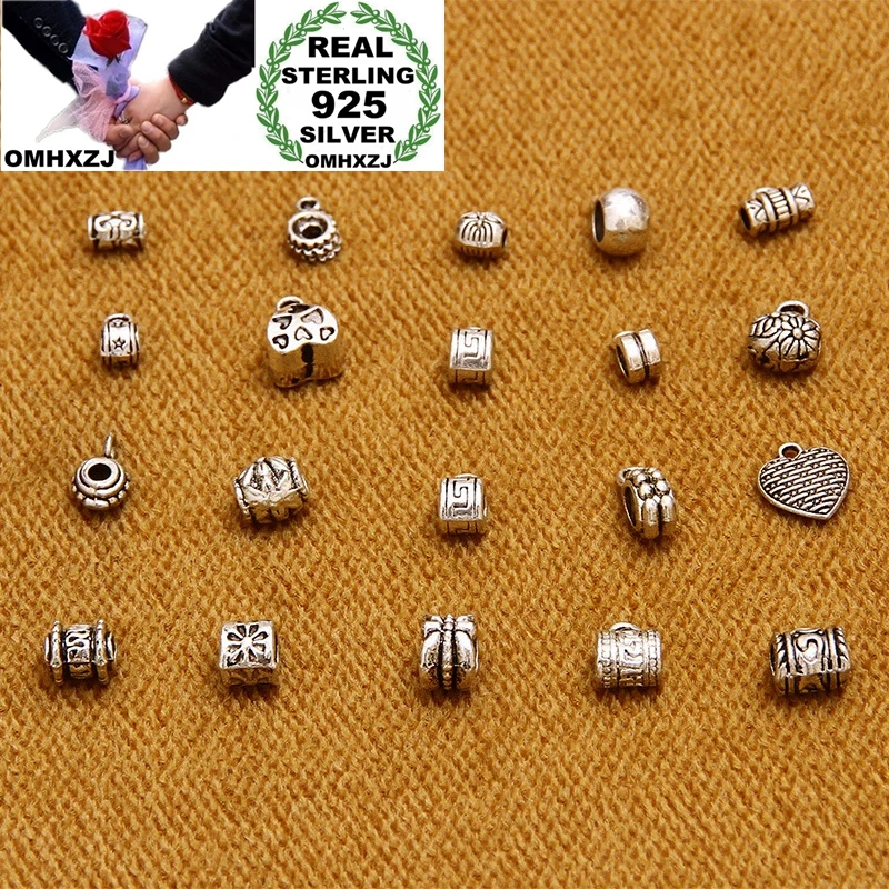 OMHXZJ Wholesale ZB487 DIY Jewelry Making Accessories Findings Components Bracelet Necklace Tibetan Silver Mixed Pendnat Charm | Украшения